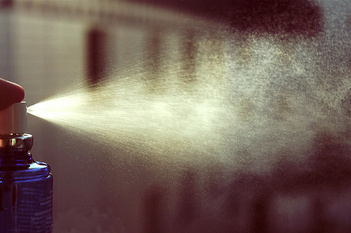 Spray désodorisant maison