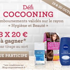 Défi Cocooning Coupon Network
