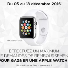 Jeu concours Apple Watch Coupon Network