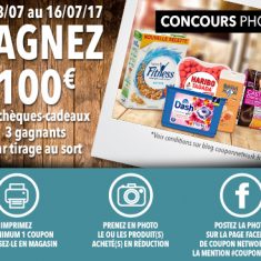 Jeu concours photos coupon network