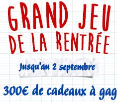 Grand Jeu de la rentrée